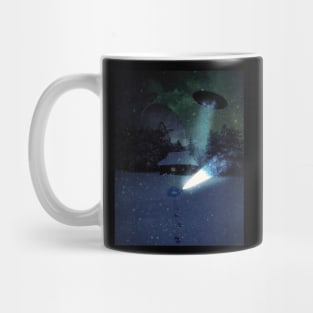 Alien Abduction At The Cabin Mug